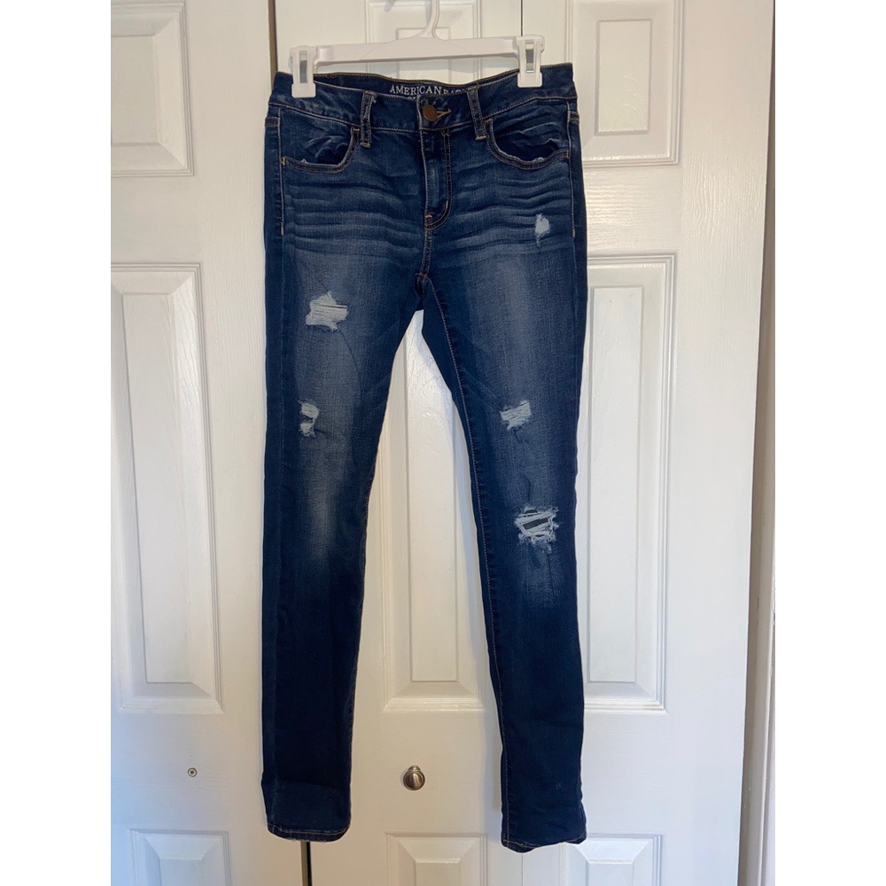 Ripped jeggings
